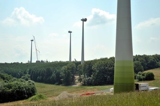 Wind power plant Landkern
