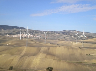 Wind power plant Volturino