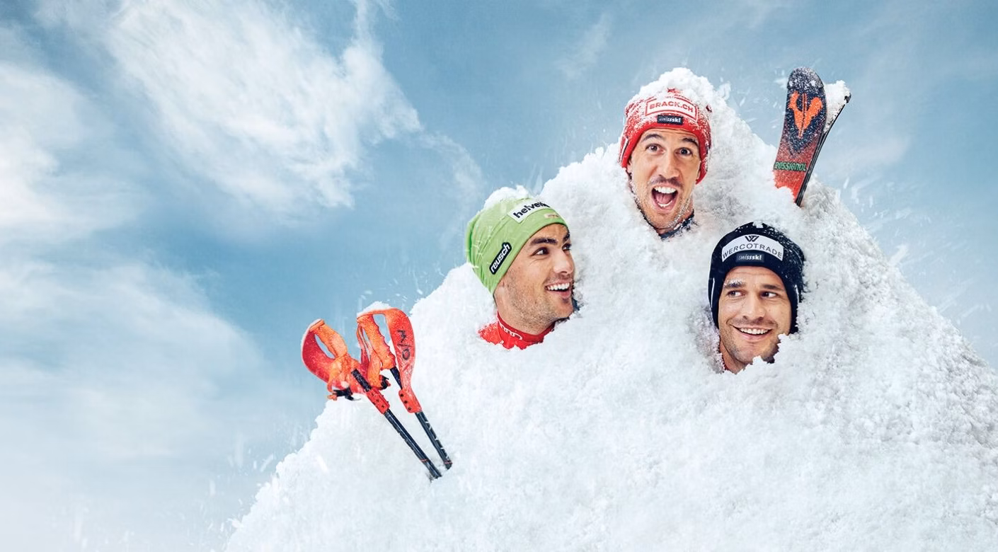 Key Visual BKW Schneesportkampagne © BKW