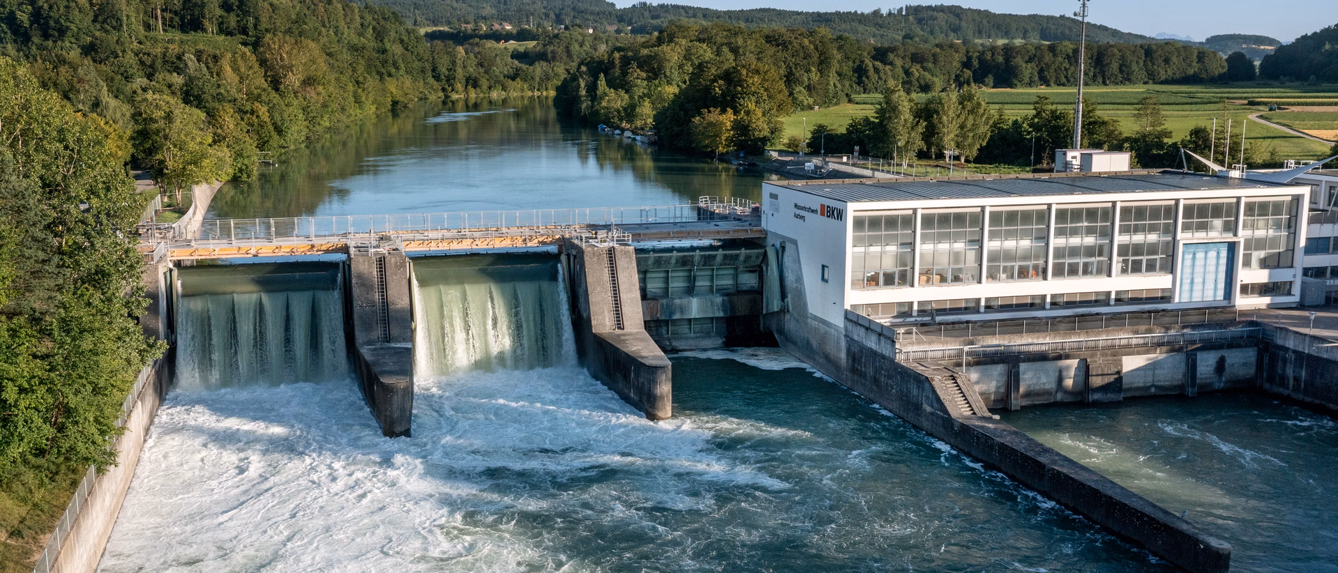 Wasserkraftwerk Aarberg