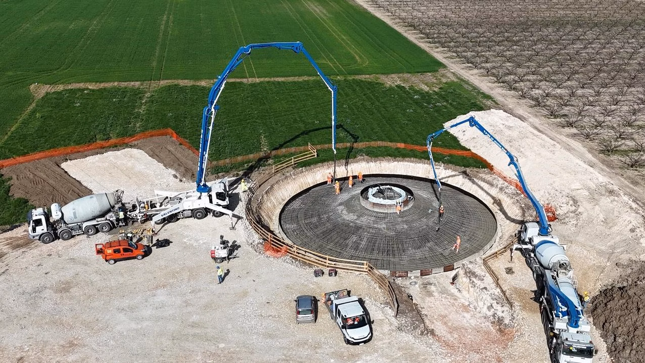 3. Pouring aerial bis